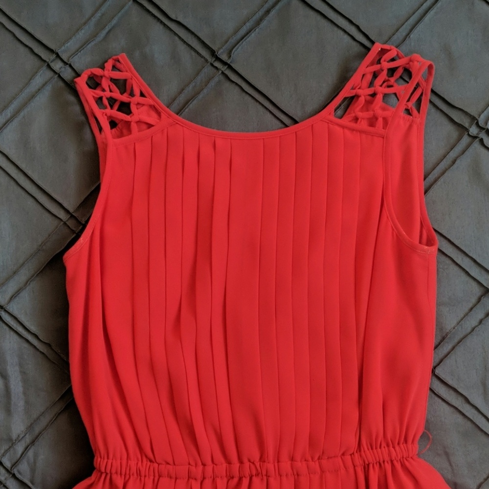 Coral Jessica Simpson Dress